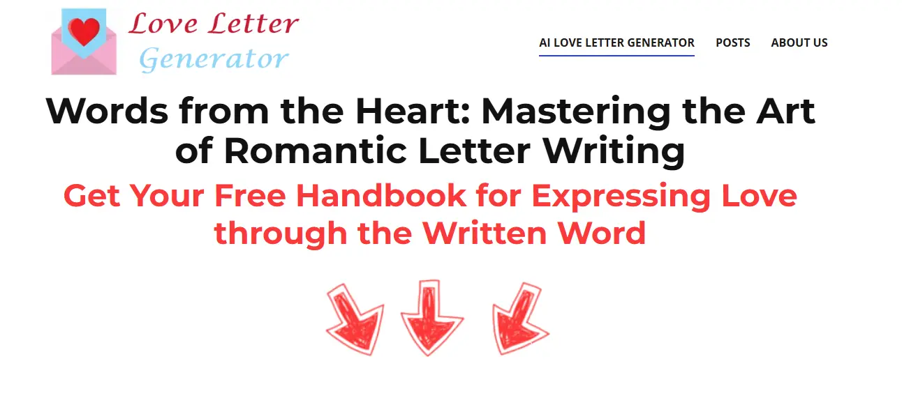 Love Letter Generator Feature